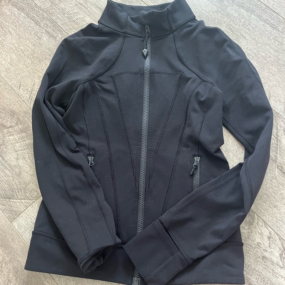 Ivivva For Girls by lululemon Perfect Your Practice Black Jacket Size: 10